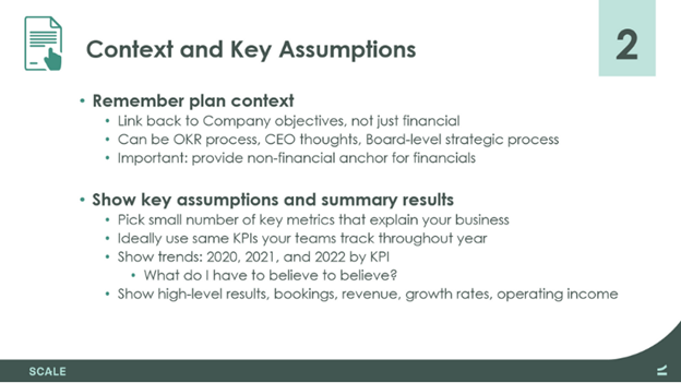 2022 Annual Planning Advice for CFOs - Scale Venture Partners - 2 Context